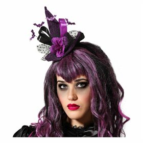 Hat Witch Purple Multicolour