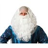 Wig with beard Wizard White