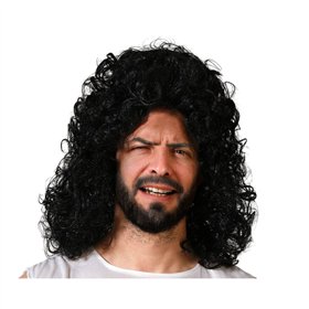 Curly Hair Wig Black