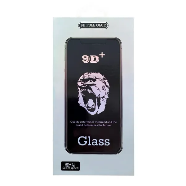 LCD apsauginis stikliukas 9D Gorilla Apple iPhone 17 Pro Max juodas