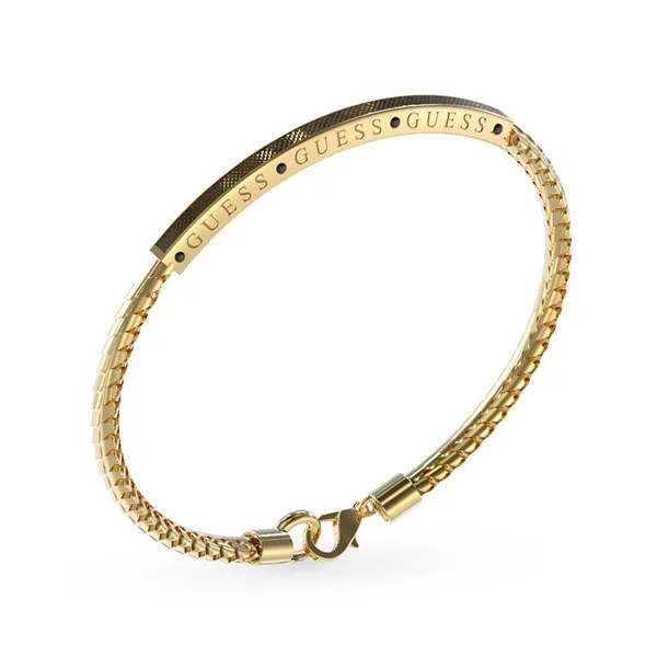 Miesten rannekorut Guess JUXB03213JWYG Ruostumaton teräs 25 cm