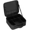 Travel organizer for cosmetics, cosmetic bag with adjustable compartments, Springos HA7492 black