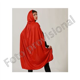 Cloak Black Red 1,2 m
