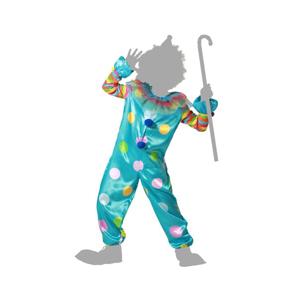Costume for Children Male Clown 3-4 Years