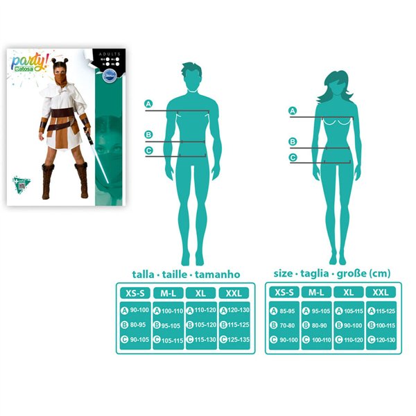 Costume for Adults White XS/S