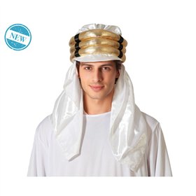Hat White tuareg Arab