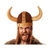 Hat Male Viking Brown Horns One size