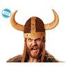 Hat Male Viking Brown Horns One size