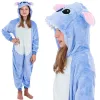 Children’s Kigurumi Pajamas Stitch, One-Piece Jumpsuit Springos HA5065, Size 120-130 cm