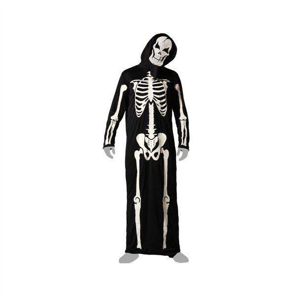 Costume for Adults Skeleton XXL
