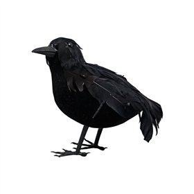 Halloween Decorations 16 cm Raven