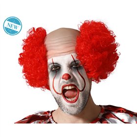 Wigs Red Male Clown