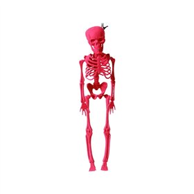 Halloween Decorations 40 cm Pink Skeleton