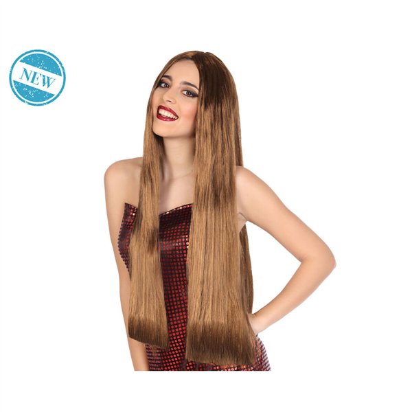 Wigs Brown 80 cm