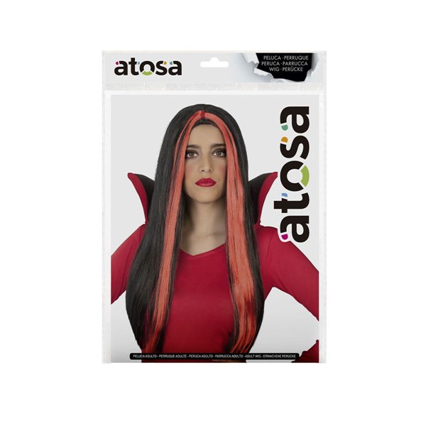 Wigs Red Vampire 60 cm