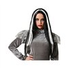 Wigs White Black Vampire 60 cm