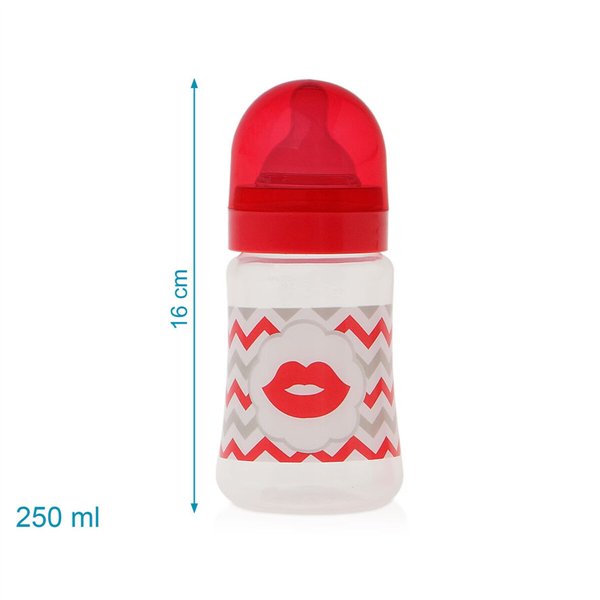 Baby's bottle 250 ml Red