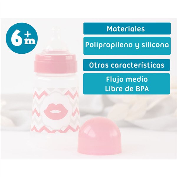 Baby's bottle 250 ml Red