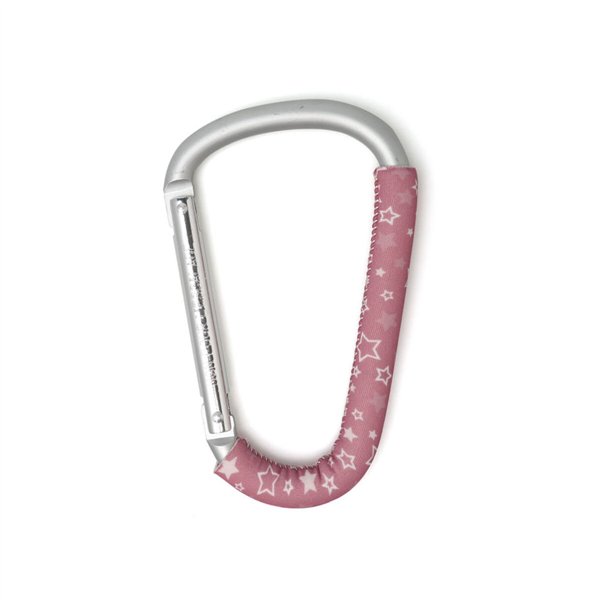 Snap hook Pink Stars