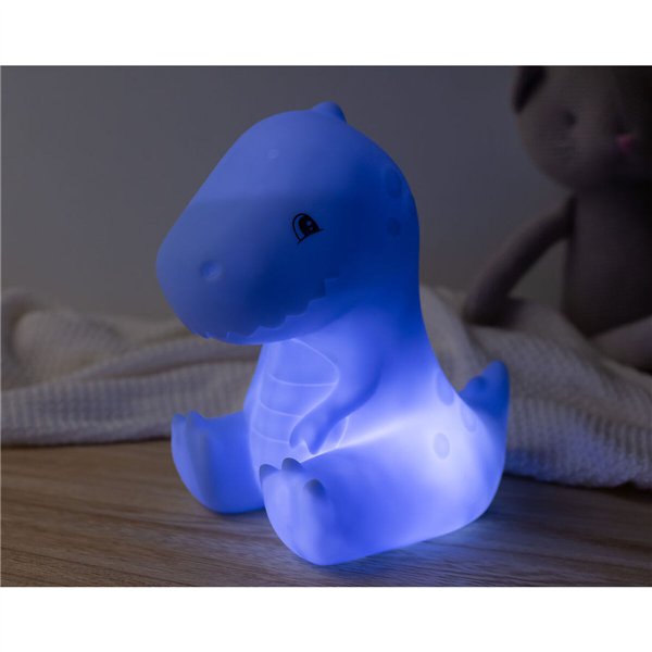 Night light Blue Plastic Dinosaur