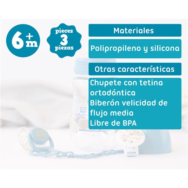 Baby's bottle 250 ml Blue