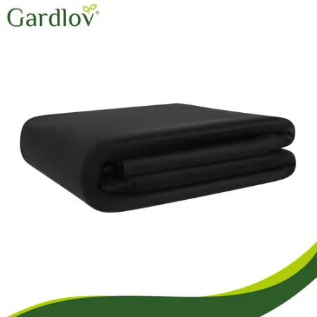 Melnais agrotekstils 1,6x20m 50g/m2 Gardlovs