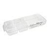 Tray with Compartments Confortime polystyrene 45 x 18 x 4,7 cm (45 x 18 x 4,7 cm)