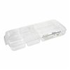 Tray with Compartments Confortime polystyrene 45 x 18 x 4,7 cm 12 Units (45 x 18 x 4,7 cm)