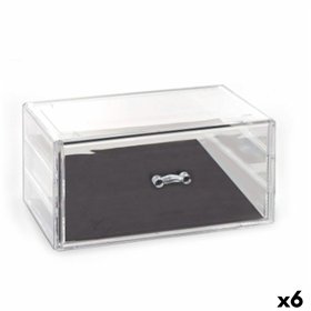 Multi-Purpose Organiser Confortime Plastic Transparent 23,5 x 15,3 x 10,8 cm (6 Units)