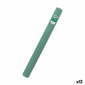 Tablecloth roll Algon Green 1 x 10 m (12 Units)