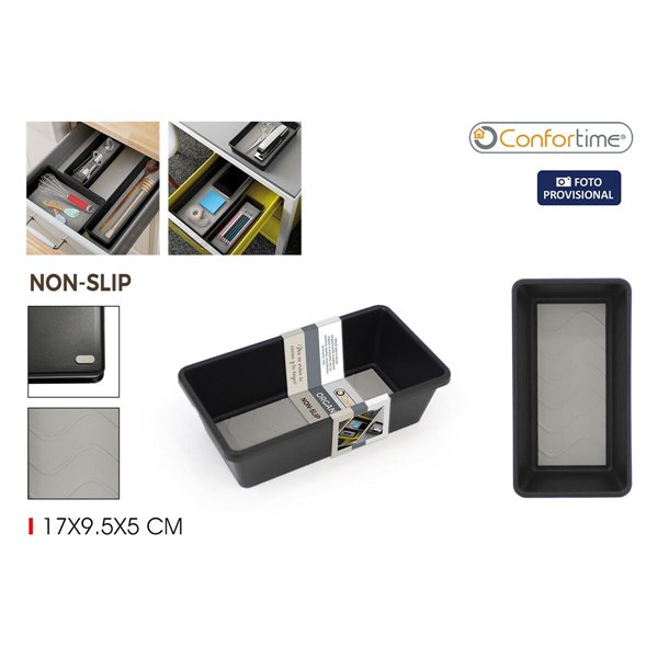Multi-Purpose Organiser Confortime NON-SLIP 17 x 9,5 x 5 cm (24 Units)