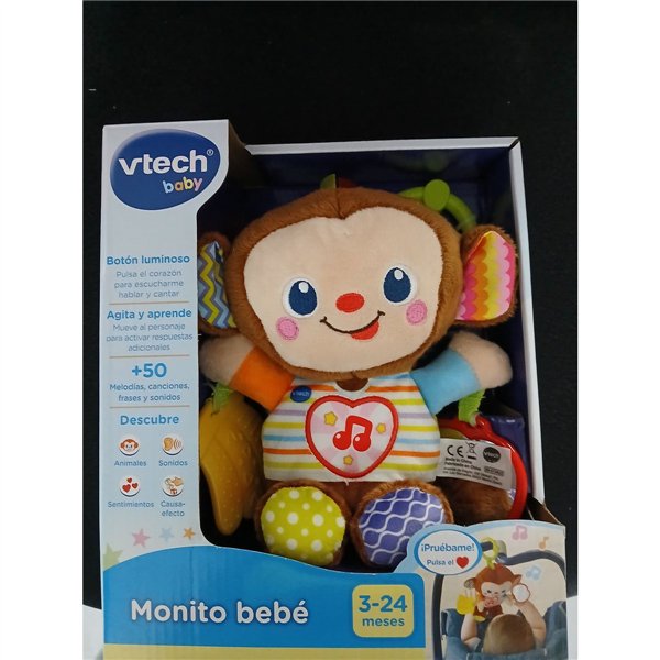 Activity Soft Toy for Babies Monito Bebé Vtech (ES)