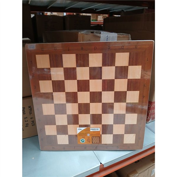 Chess and Checkers Board Cayro T-133 Wood