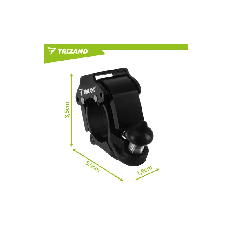 Механический велосипедный звонок 7,5x4,5x2 см Trizand