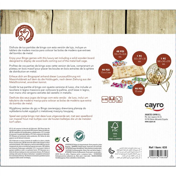 Bingo Cayro 635 Wood
