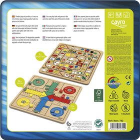 Parchís and Oca Board Cayro