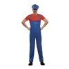 Costume for Adults Super Plumber My Other Me Red M/L