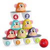 Bowling Game Monkey Strike Chicco (7 pcs)