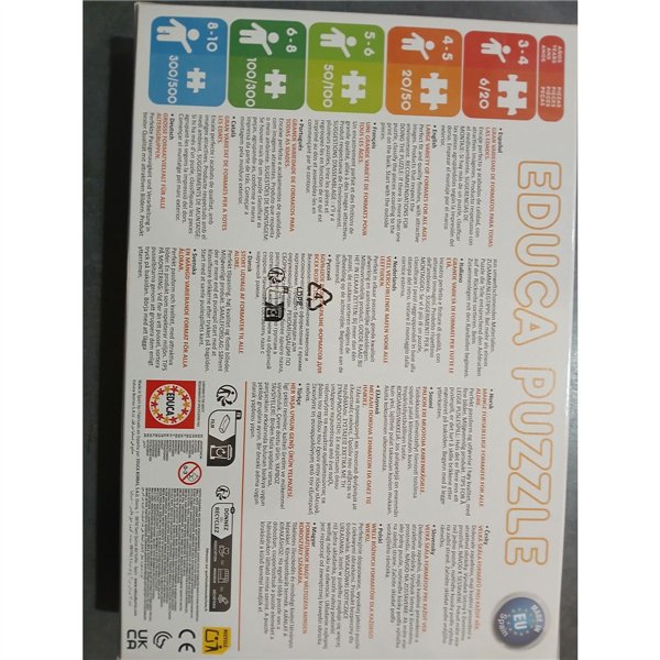 4-Puzzle Set Peppa Pig Educa