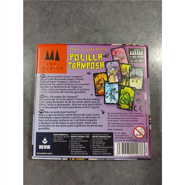 Board game Polilla Tramposa Devir 221138