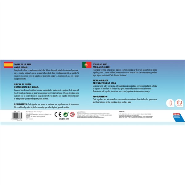 Board game Torre de la Risa Falomir 7777 (ES-PT-FR) ES