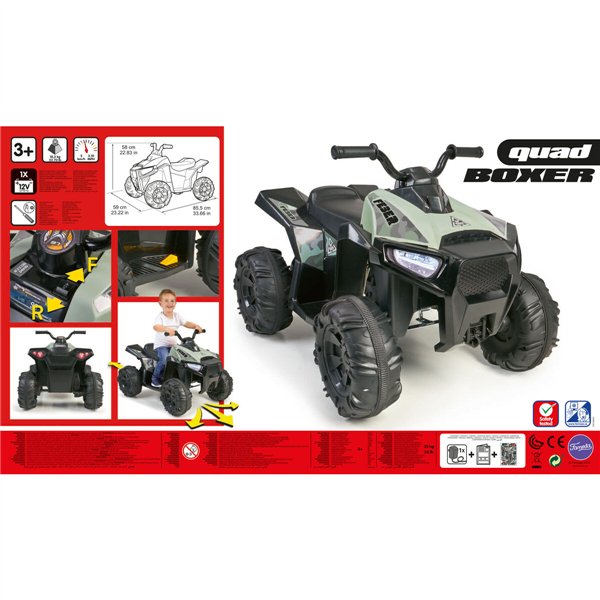 Electric Quad Feber 800012541 12V (59 x 58 x 85,5 cm)