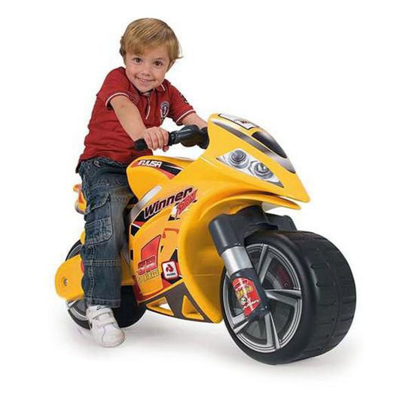 Foot to Floor Motorbike Injusa 194/000 99 x 46 x 61 cm Yellow