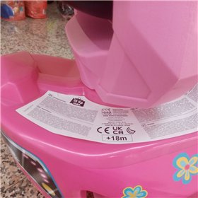 Foot to Floor Motorbike Moltó 12222 Pink 72 cm