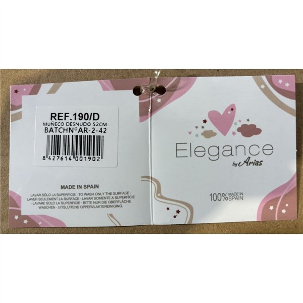 Baby Doll Eddie Arias (52 cm) Girl