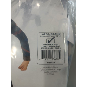 Costume for Children Captain America Avengers Rubies 700647_L Blue White Red Silver L