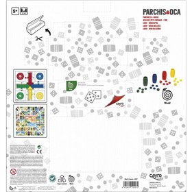 Parchís and Oca Board Cayro