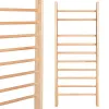 Gymnastics Wall Bar Springos GL01, 195x80 cm, for Exercise and Rehabilitation