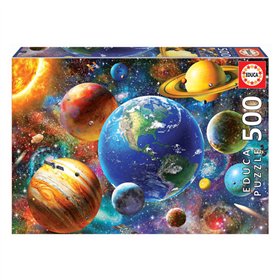 Puzzle Solar System Educa 18449 (500 pcs)