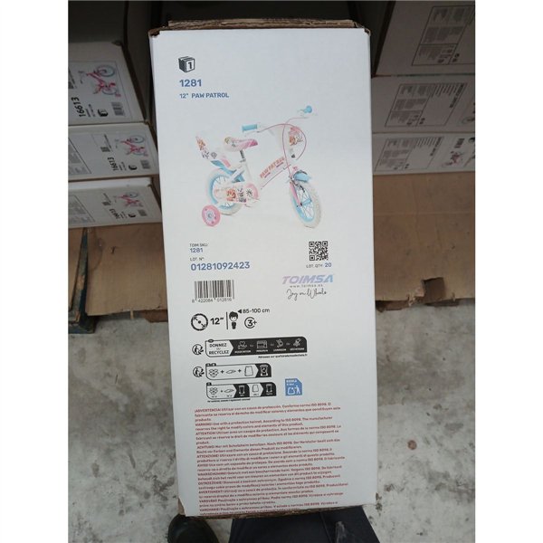 Children's Bike Paw Patrol The Paw Patrol 1281 (12")